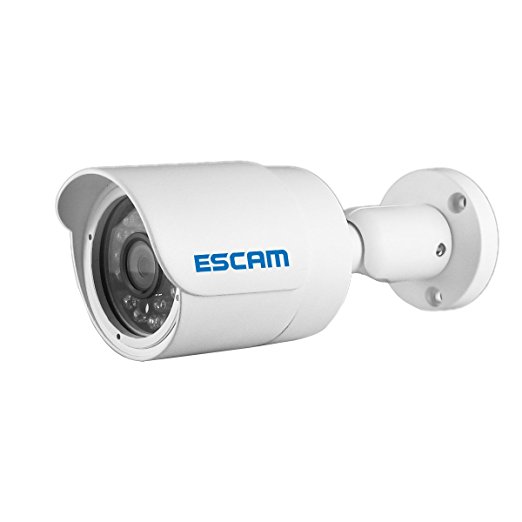 ESCAM HD3100 Onvif 2MP 1080P IP IR Bullet Camera Support Poe H.264 Outdoor IP66 Waterproof White