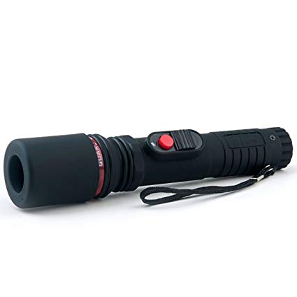 Guard Dog Inferno Dual Spark Stun Gun Flashlight, MAX Volts, Ultra Bright LED Bulb, Rechargeable