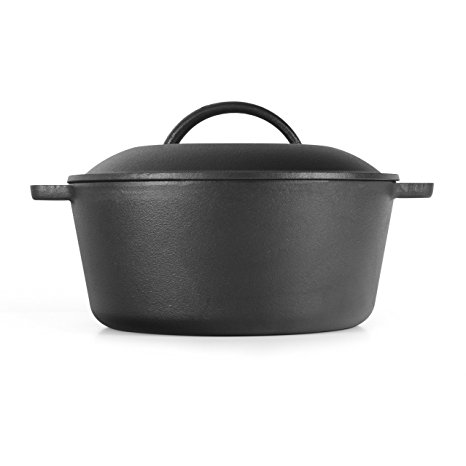 Westinghouse WFL545 Select Series Seasoned Cast Iron 5 Quart Dutch Oven - Amazon Exclusive