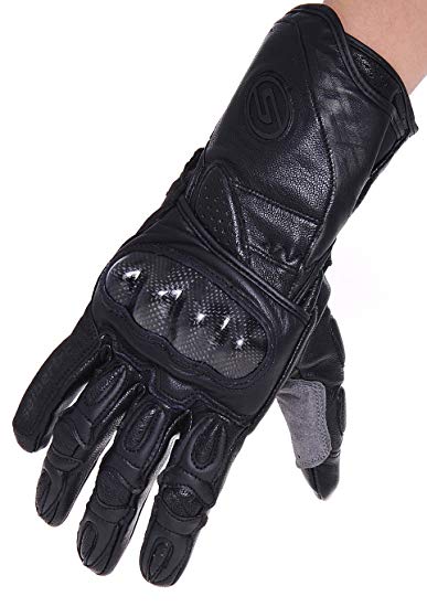 Seibertron SP2 SP-2 Men's Leather On-Road Motorcycle Gloves Genuine Leather Motocross Motobike Motorcycle Racing sports gloves