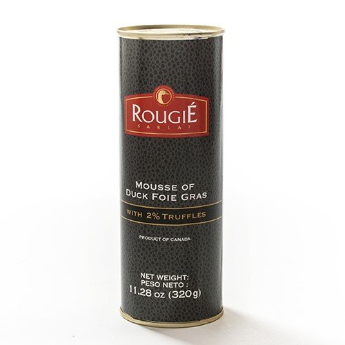 Mousse of Duck Foie Gras with 2% Truffle by Rougie (11.28 ounce)