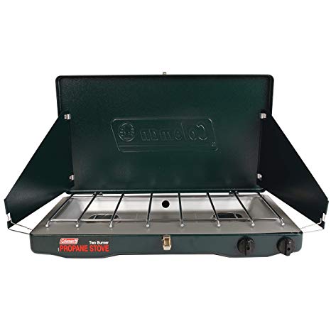 Coleman Gas Stove | Portable Propane Gas Classic Camp Stove with 2 Burners