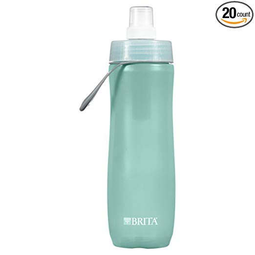 BRITA Water Filtration Water Bottles Sport 23oz (20 oz, Mint (Sport))