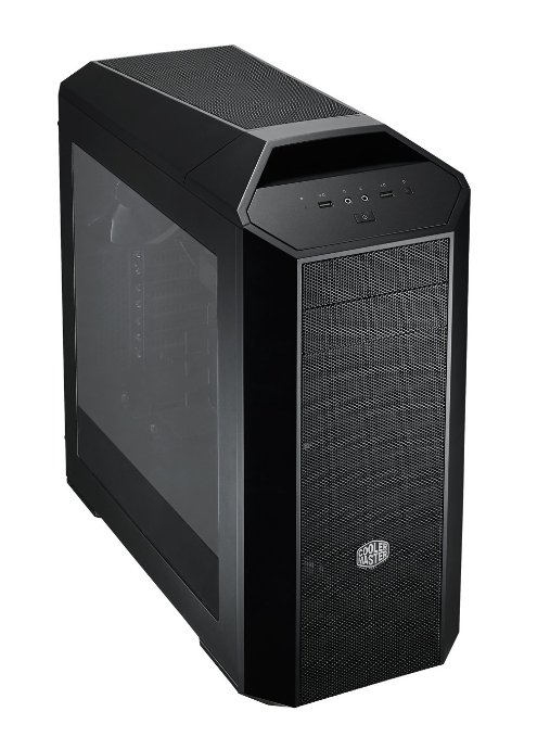 Cooler Master MasterCase Pro 5 Mid-Tower Case with FreeForm Modular System Window Side Panel Top Mesh Cover and Watercooling Bracket