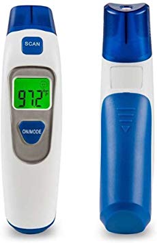 eCEO Medical Digital Dual Mode Ear and Forehead Infrared Thermometer for Baby, Kids and Adults, Non-Contact, CE, ASTM Certified