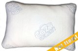 Shredded Memory Foam Pillow with Removable Bamboo Cover - Stay Cool Hotel Quality Pillows Are Hypoallergenic and Help with Snoring Migraines Neck and Back Pain Insomnia TMJ and Asthma Standard