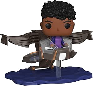 Funko Pop! Ride - Marvel - Black Panther: Wakanda Forever - Shuri in Sunbird- Figurine en Vinyle à Collectionner - Idée de Cadeau - Produits Officiels - Jouets pour Les Enfants et Adultes