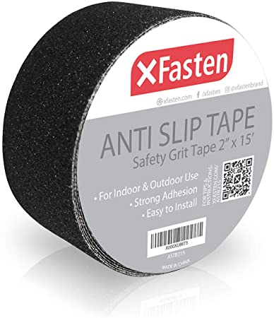 XFasten Anti Slip Tape, 2-Inch by 15-Foot Safety Track Tape