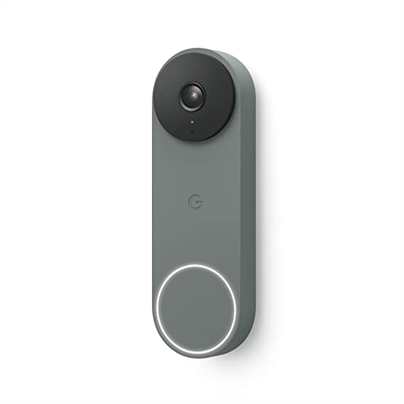 Google Nest Doorbell - (Wired, 2nd Gen) - Wired Video Doorbell Camera - Doorbell Security Camera - Ivy