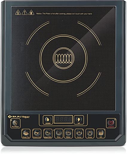 Bajaj Majesty ICX 3 1400-Watt Induction Cooker (Black)