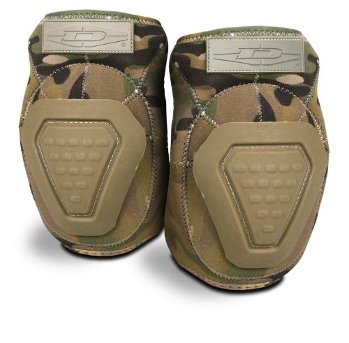 Damascus DNEPM Imperial Neoprene Elbow Pads with Reinforced Non-slip Trion-X Caps, Multi-Cam Camo