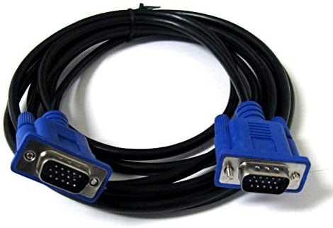 VGA to VGA Male-Male Video Cable Mini D-SUB RGB - 6 Ft For PC to CRT or LCD TV/Monitors