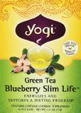 Yogi Green Tea Blueberry Slim Life 16 Tea Bags