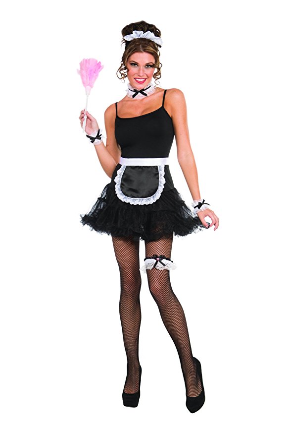French Maid Costume Accessory Kit Adult