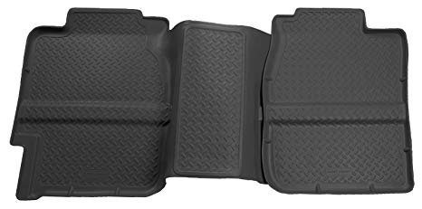 Husky Liners Fits 1999-07 Silverado/Sierra 1500 Extended Cab, 1999-07 Chevrolet Silverado/GMC Sierra 2500/3500 Extended Cab Classic Style 2nd Seat Floor Mat