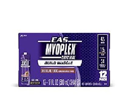 EAS Myoplex Original Ready-to-Drink Shake, Chocolate Fudge (17 fl. oz, 12 pk.)