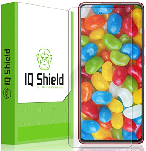 IQ Shield Screen Protector Compatible with Samsung Galaxy S20 FE (6.5 inch, Fan Edition)(Edge to Edge)(2-Pack) Anti-Bubble Clear Film
