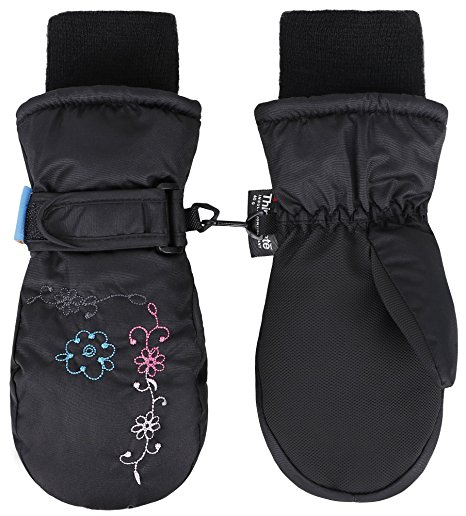 SimpliKids Children's Winter 3M Thinsulate Waterproof Ski Mittens,Animal