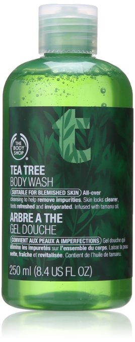 The Body Shop Tea Tree Body Wash, 8.4-Fluid Ounce