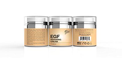 EGF Repairing Cream - reduce wrinkles and heal wound acne, dark spot and scar removal - Bleu Beaute BIG - 1.7 FL. OZ