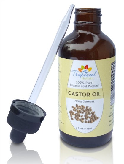 100% Pure Natural Castor Oil Organic Cold Pressed 4oz