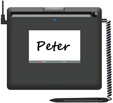 PenPower LCD Signature Pad / L398S 3.6 x 2.5 inch Large Active Area