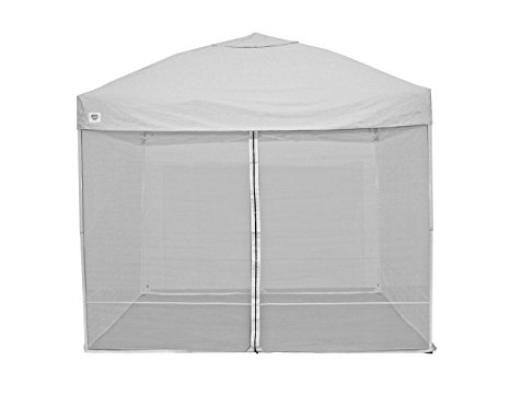 Quik Shade 10'x10' Instant Canopy Screen Panel Set with Zipper Entry