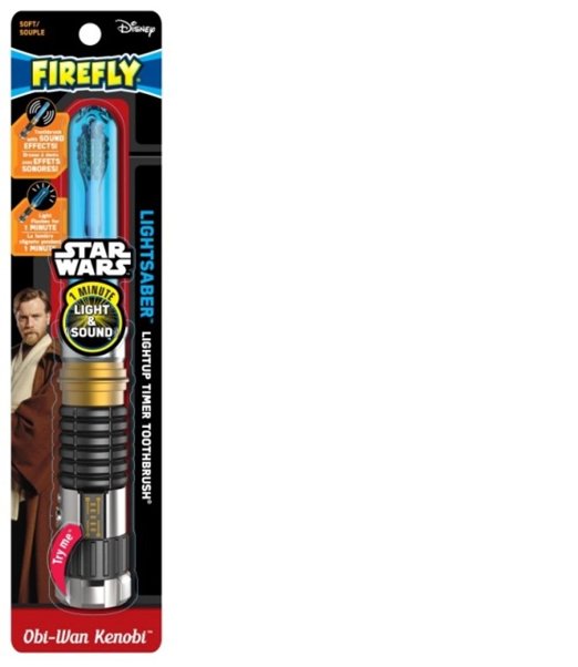 Firefly Star Wars Obi Wan Light Saber Soft Toothbrush