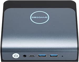 Mini PC, B100 16GB DDR4 512GB SSD, Intel Alder Lake-N100 (up to 3.4GHz), 2.5G Dual LAN Mini-Computer Supports WiFi6, BT5.2, USB3.2, 4K@60Hz Triple Display, Home-Server/Network Firewall