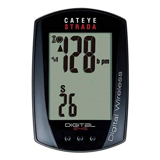 CatEye Strada Digital Wireless Bicycle Computer w/Speed/Heart Rate - CC-RD420DW