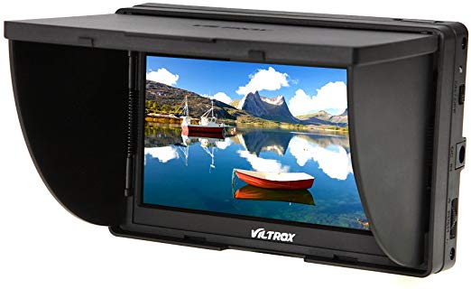 Viltrox DC-50 Clip-on Portable 5' LCD Monitor with HDMI Video Input with Standard & Sony Shoes