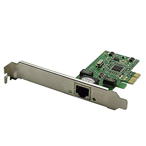 Goliton? New 1 Port 2.5Gb/s Gigabit Ethernet RJ-45 RJ45 Network LAN Card PCI-E Express 10/100/1000M Desktop Controller Adapter Connector