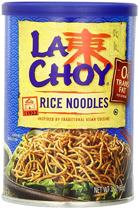La Choy Rice Noodles, 3 Ounce, PACK OF 48