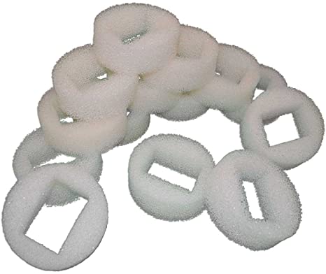 Zanyzap 14 Foam Pre-Filters for Drinkwell 360 Water Bowl Fountains (Plastic Model Only)