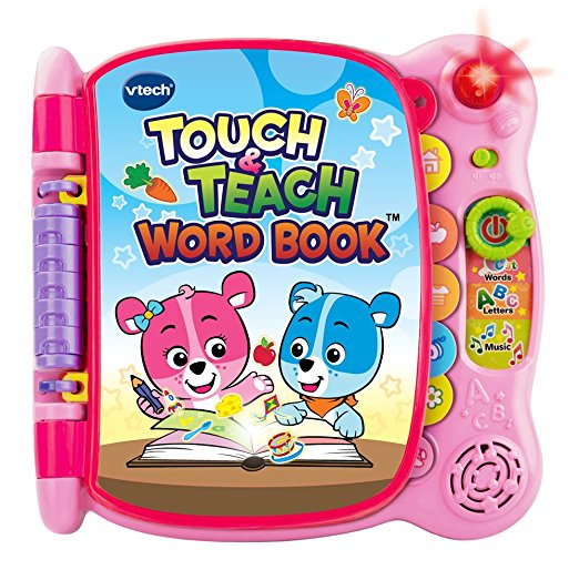 VTech Touch and Teach Word Book - Pink