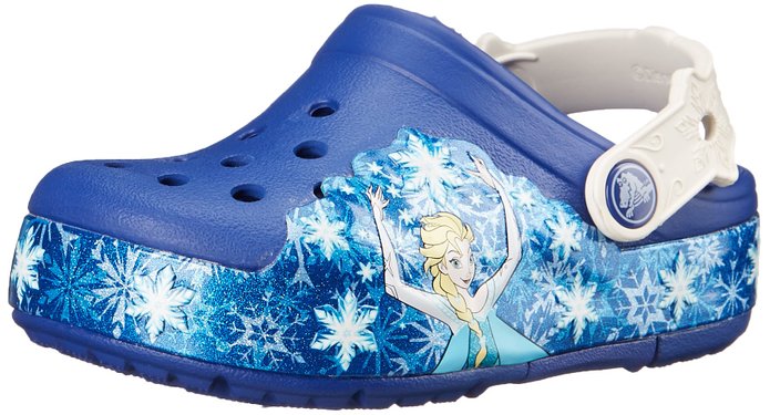 crocs Girls' Frozen Light-Up Clog