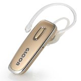 GLCON GJ-02 Gold Stereo wireless bluetooth 40 BT headset headphone earphone earbud earpiece with A2DP Music Streaming Dual Pairing Noise Cancellation Echo Cancellation microphone mic and slave earbud for Apple iphone 66 plus55S5C iphone 44sipad 1 2 4 new ipad nano air ipod Touch samsung I9100 I9300 I9500 I9600 I9700 galaxy S3 S4 S5note 2Galaxy note 3LGNokia Lumia palm blackberry HTC and Other Android Cell Phones