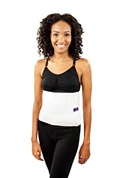 Surgical Abdominal Binder Compression Wrap – Adjustable Binder 9” – Used as a Post Surgery Recovery, Postpartum Belly Wrap, C-Section Recovery Belly Band or Elastic Waist Trainer (by ContourMD)