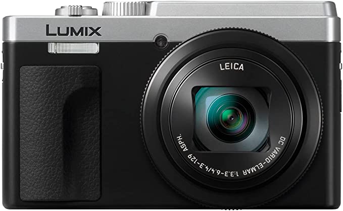 Panasonic LUMIX DC-TZ95D Superzoom Digital Camera, 24-720mm Optical Leica Zoom Lens, 20.3 MP, Panorama Selfie, 4K Function, Silver