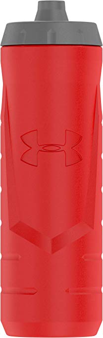 Under Armour Sideline 32 Ounce Squeezable Bottle, Red