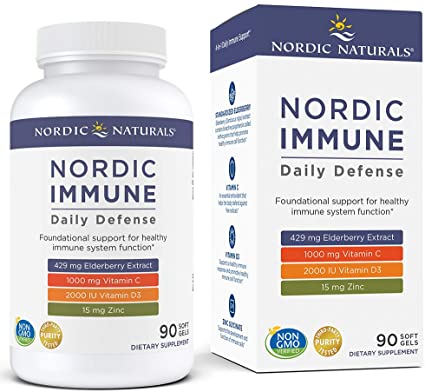 Nordic Naturals Nordic Immune Daily Defense, 90 Count