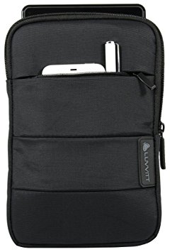 LUVVITT MASTER Sleeve Case Pouch for iPad Mini 7.9 inch and Galaxy Note 8.0 and other tablets up to 8 inches (LIFETIME WARRANTY) - Black