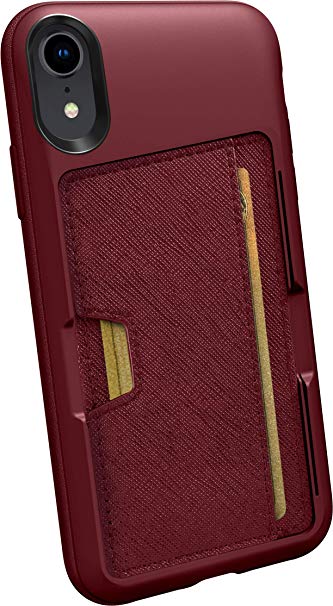 Silk iPhone XR Wallet Case - Wallet Slayer Vol. 2 [Slim Protective Kickstand CM4 Q Card Case Grip Cover] - Red Rover Red Rover