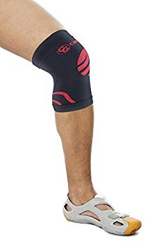 Camari Gear Sports Knee Compression Sleeve Support Brace (Single) - for Joint Pain, Arthritis, Injury Recovery, Meniscus Tear, ACL, MCL, Tendonitis, Running, Squats, Weightlifting, Cycling, Basketball