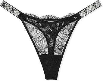 Victoria's Secret Women's Very Sexy Shine Strap Thong Underwear, Panties for Women (XS-XXL)