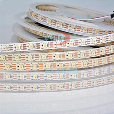 Generic RGBNW, 5m 30 IP30 : 1m/4m/5m SK6812 (Similar ws2812b) RGBW 4 in 1 30/60/144 LEDs/pixles/m;Individual addressable led Strip IP30/IP67 DC5V