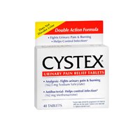 Cystex Cystex Urinary Pain Relief Tablets, 40 tabs (Pack of 3)