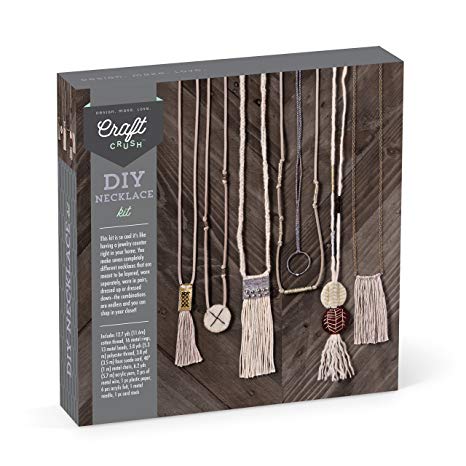 Craft Crush Kit DIY Make 7 Stylish & Unique Necklaces with Endless Combinations
