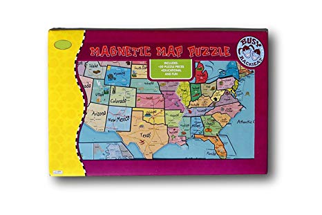 Magnetic Puzzle Map USA, United States