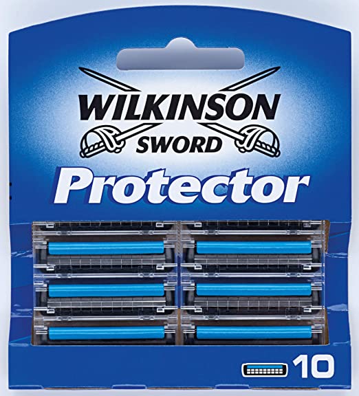 Wilkinson Sword Protector 133 Razor Blade Refill Cartridges, Pack of 10